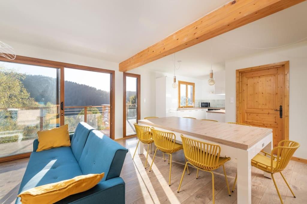 Le Cerf, Chalet Cocooning Avec Piscine Et Billard Ban-sur-Meurthe-Clefcy Ngoại thất bức ảnh